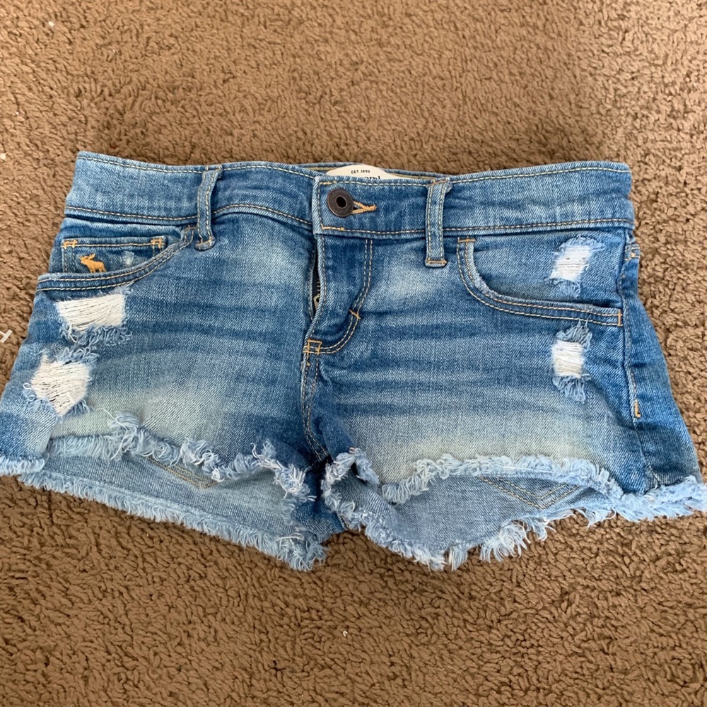 Abercrombie size 14 (girls) jean shorts